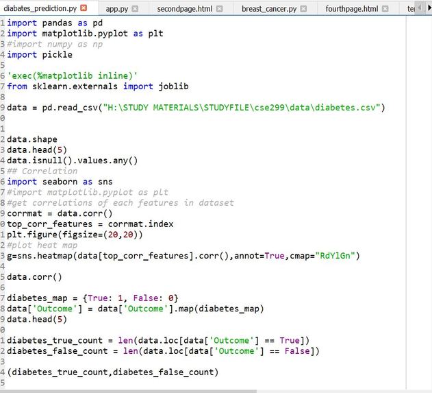 Prediction Tools for Healthcare – screenshot 8