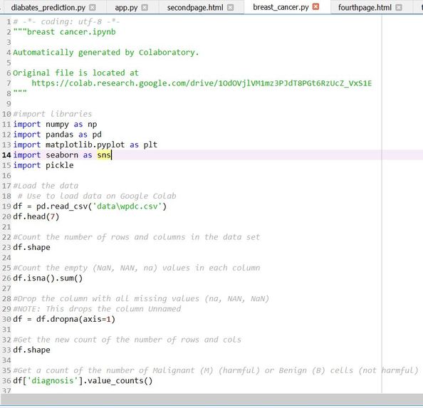 Prediction Tools for Healthcare – screenshot 10