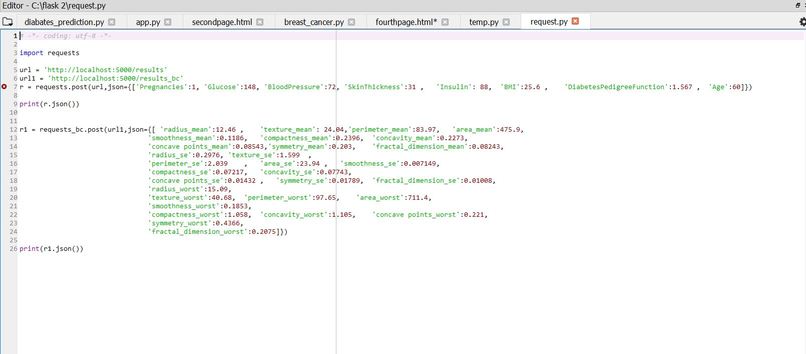 Prediction Tools for Healthcare – screenshot 13