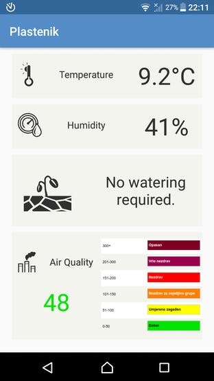 GreenHouse Monitoring System – screenshot 4