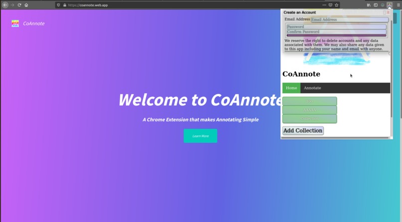 CoAnnote – screenshot 2