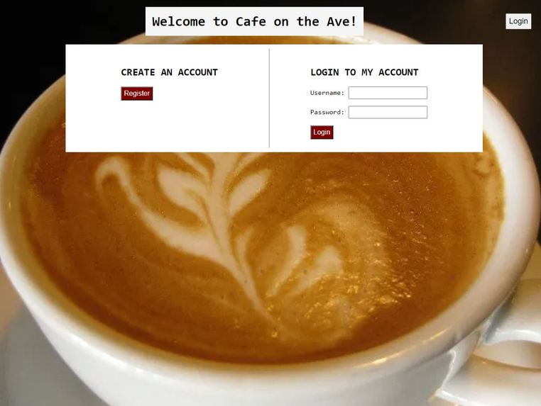 Cafe on the Ave Scheduler – screenshot 2