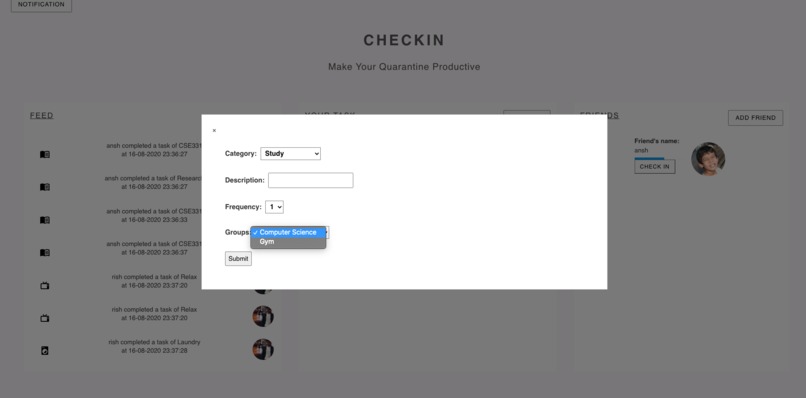 CheckIn  – screenshot 4