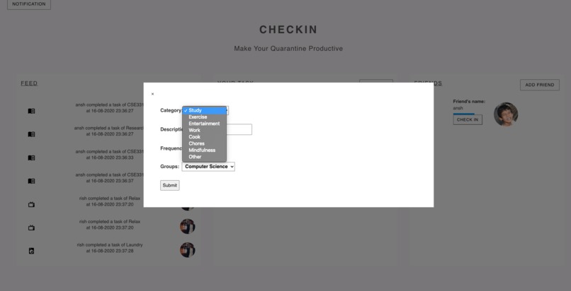 CheckIn  – screenshot 5