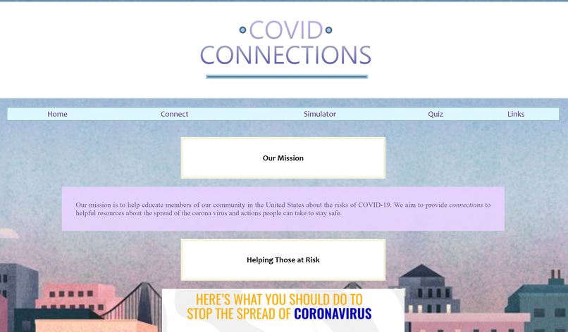 Covid Connections – screenshot 1