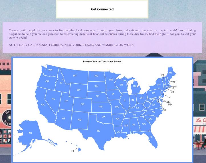Covid Connections – screenshot 2
