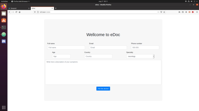eDoc – screenshot 1