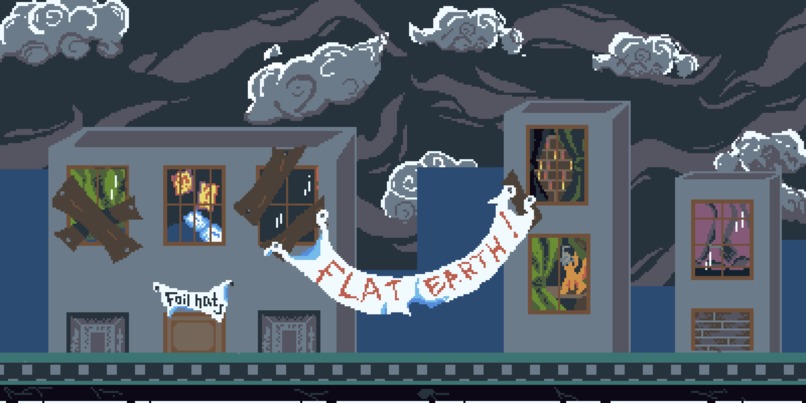 Tin Foil Earth: A Game Against Pseudoscience and Hoax – screenshot 1