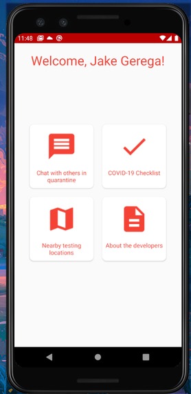 COVID Checklist – screenshot 1