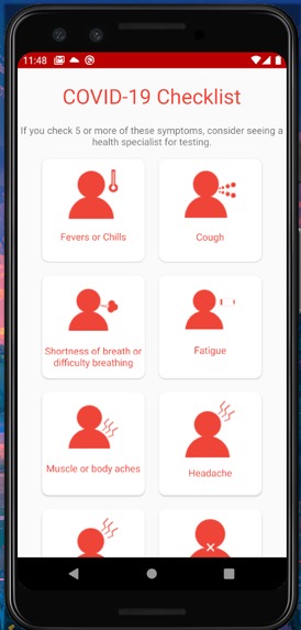 COVID Checklist – screenshot 3