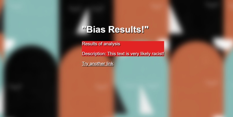 Racial Bias AI – screenshot 1