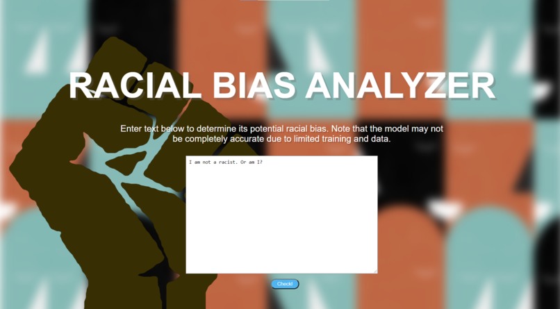 Racial Bias AI – screenshot 2