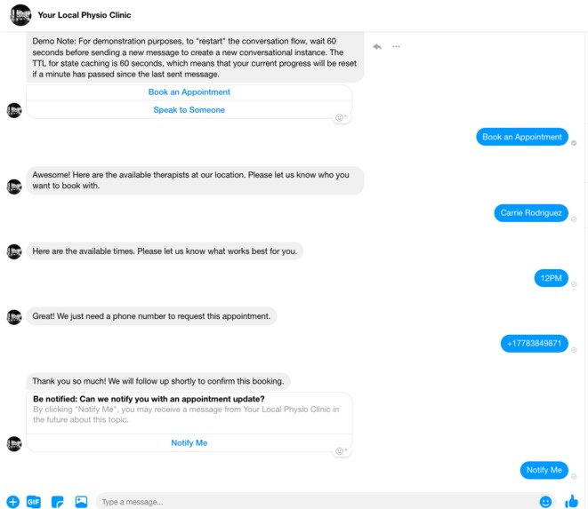 BookMyAppointment Bot – screenshot 3