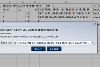 Hospital beds tracker