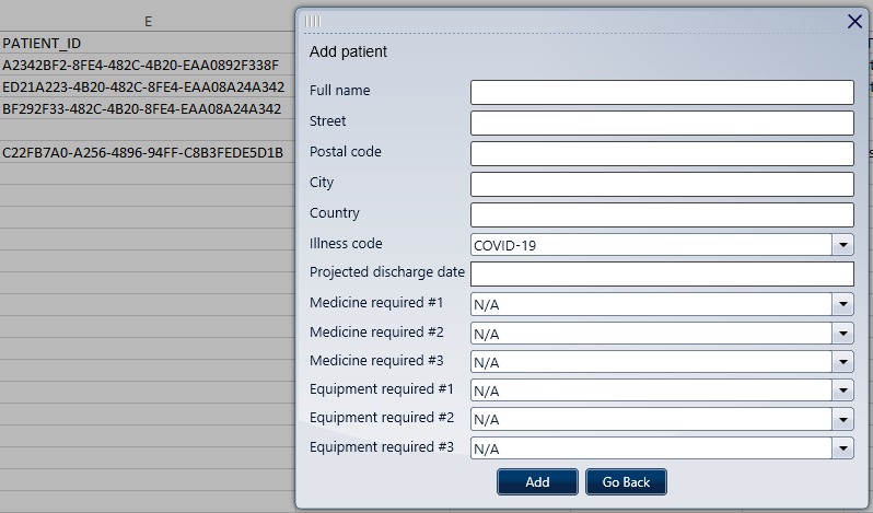 Hospital beds tracker – screenshot 2