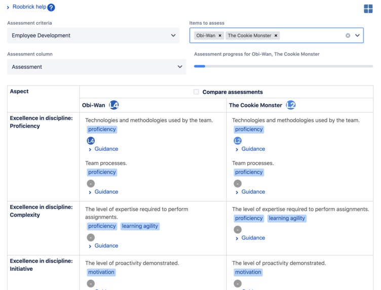 Roobrick app – screenshot 1