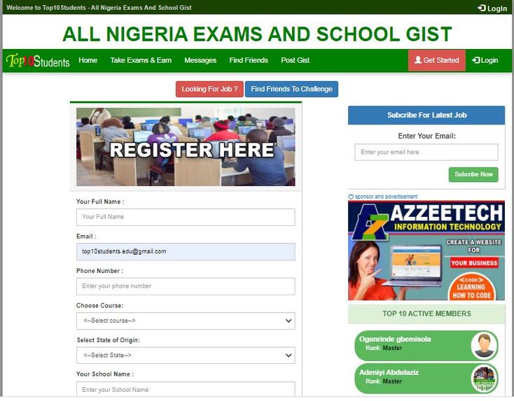Top10students – screenshot 3