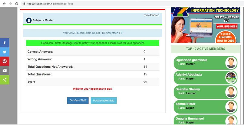 Top10students – screenshot 10