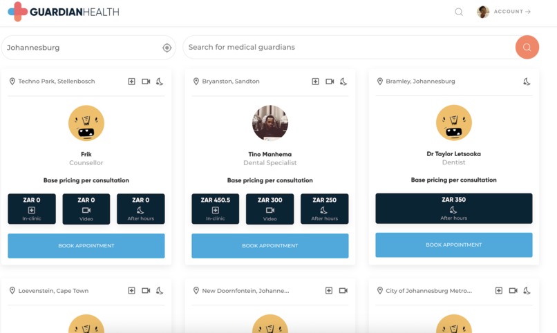 Guardian Health – screenshot 1