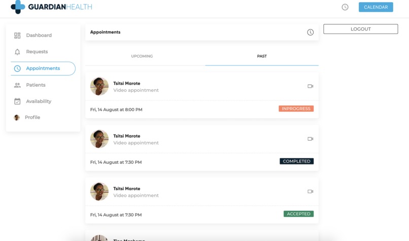 Guardian Health – screenshot 4