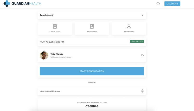 Guardian Health – screenshot 5