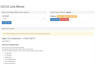 Cisco UCCX Line Mover