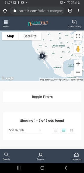 Caretilt - Community Orientated Public Listing Platform – screenshot 5