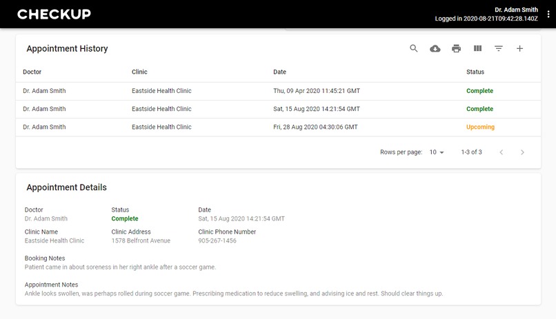 CheckUp – screenshot 4
