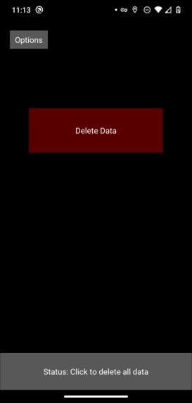 Privacy-Oriented Contact Tracing App – screenshot 1