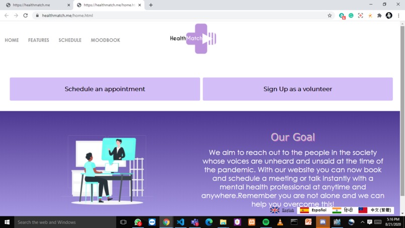 HealthMatch – screenshot 2