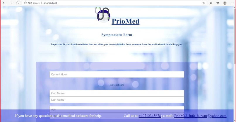 PrioMed – screenshot 2
