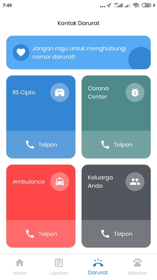 Quarantine App – screenshot 4
