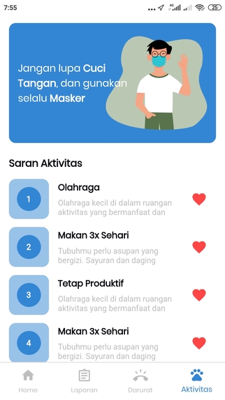Quarantine App – screenshot 5