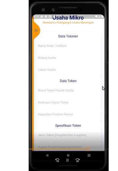 TokeninApp Blockchain Platform & Si Bejo Cryptogaming – screenshot 1