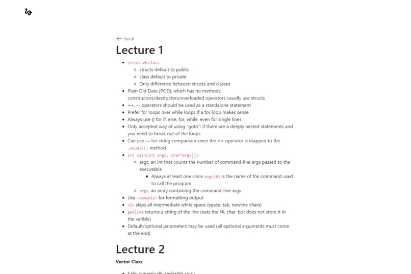 studynotes – screenshot 3
