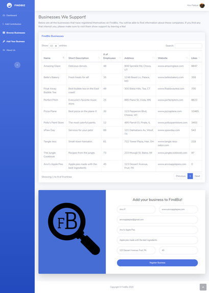 FindBiz – screenshot 4
