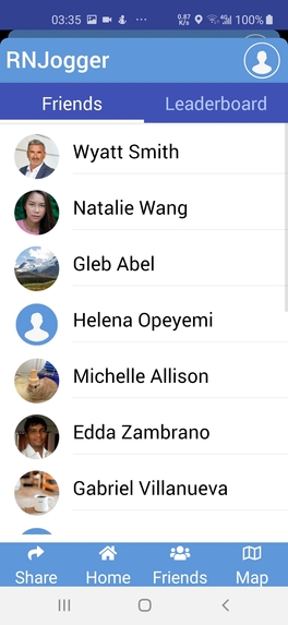 RNJogger – screenshot 3