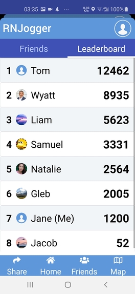 RNJogger – screenshot 4