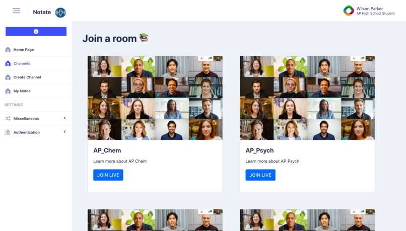 Notate – screenshot 2