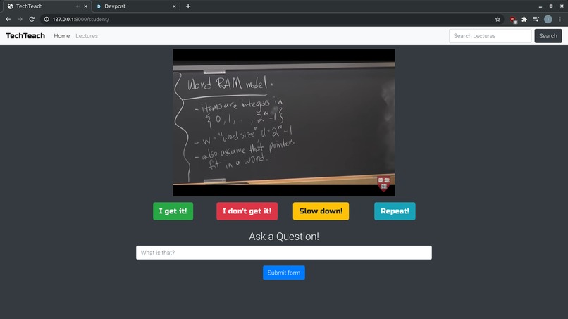 TechTeach – screenshot 2
