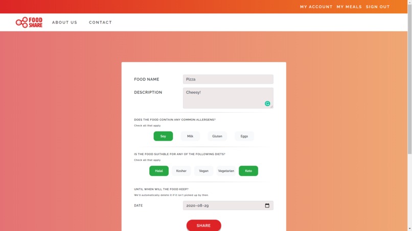 FoodShare – screenshot 7