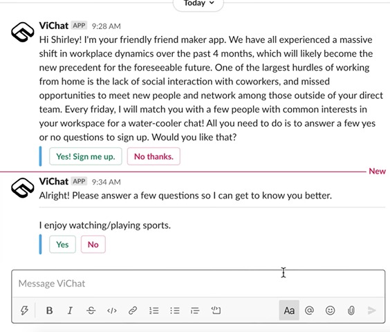 ViChat – screenshot 1