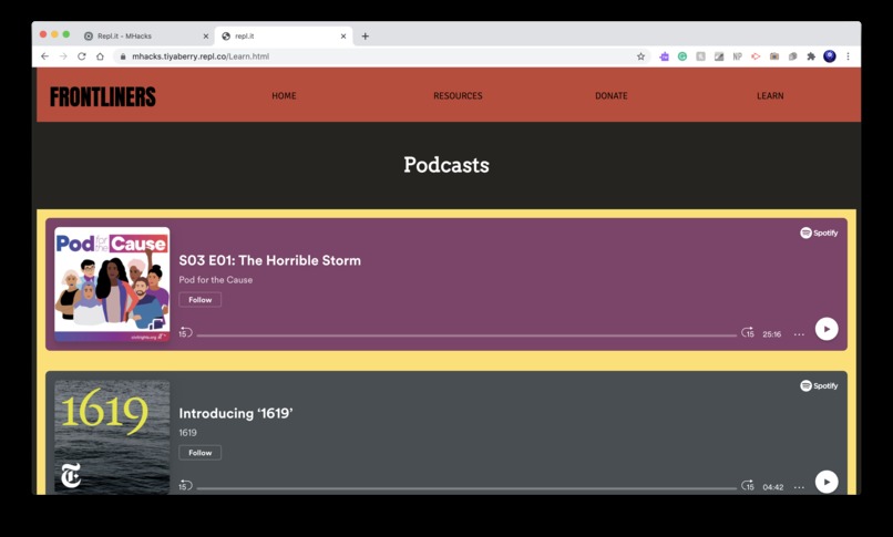 MHacks Frontliners – screenshot 5