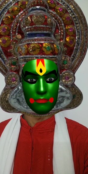 Indian kathakali – screenshot 1