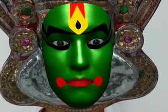 Indian kathakali