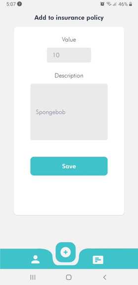 Peersurance – screenshot 3