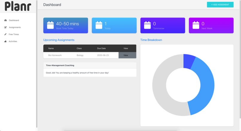 Planr – screenshot 2