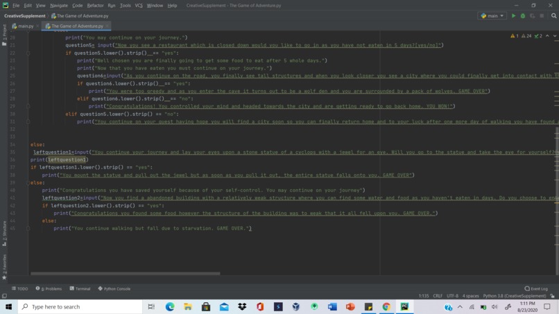 The Game of Adventure – screenshot 1