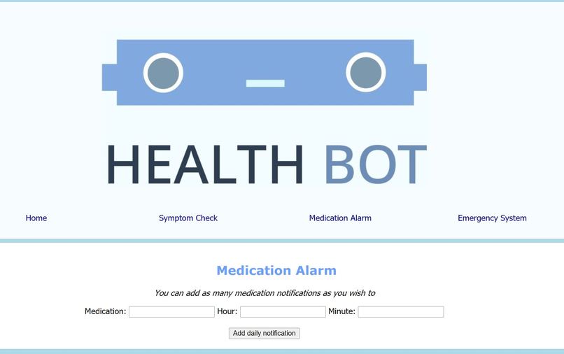 HealthBot – screenshot 4