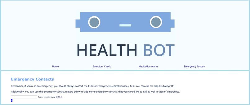 HealthBot – screenshot 5